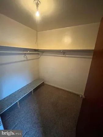 a view of a room with an empty space