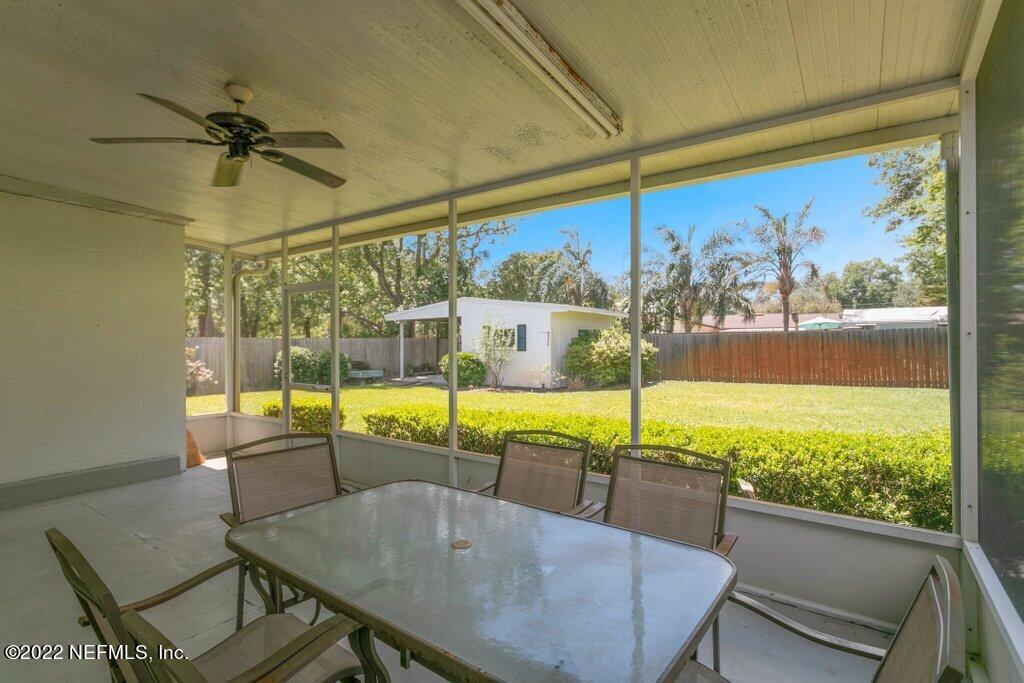 2828 Adele Road Jacksonville, FL 32216 - Photo 34 of 42 Screened Patio View 2