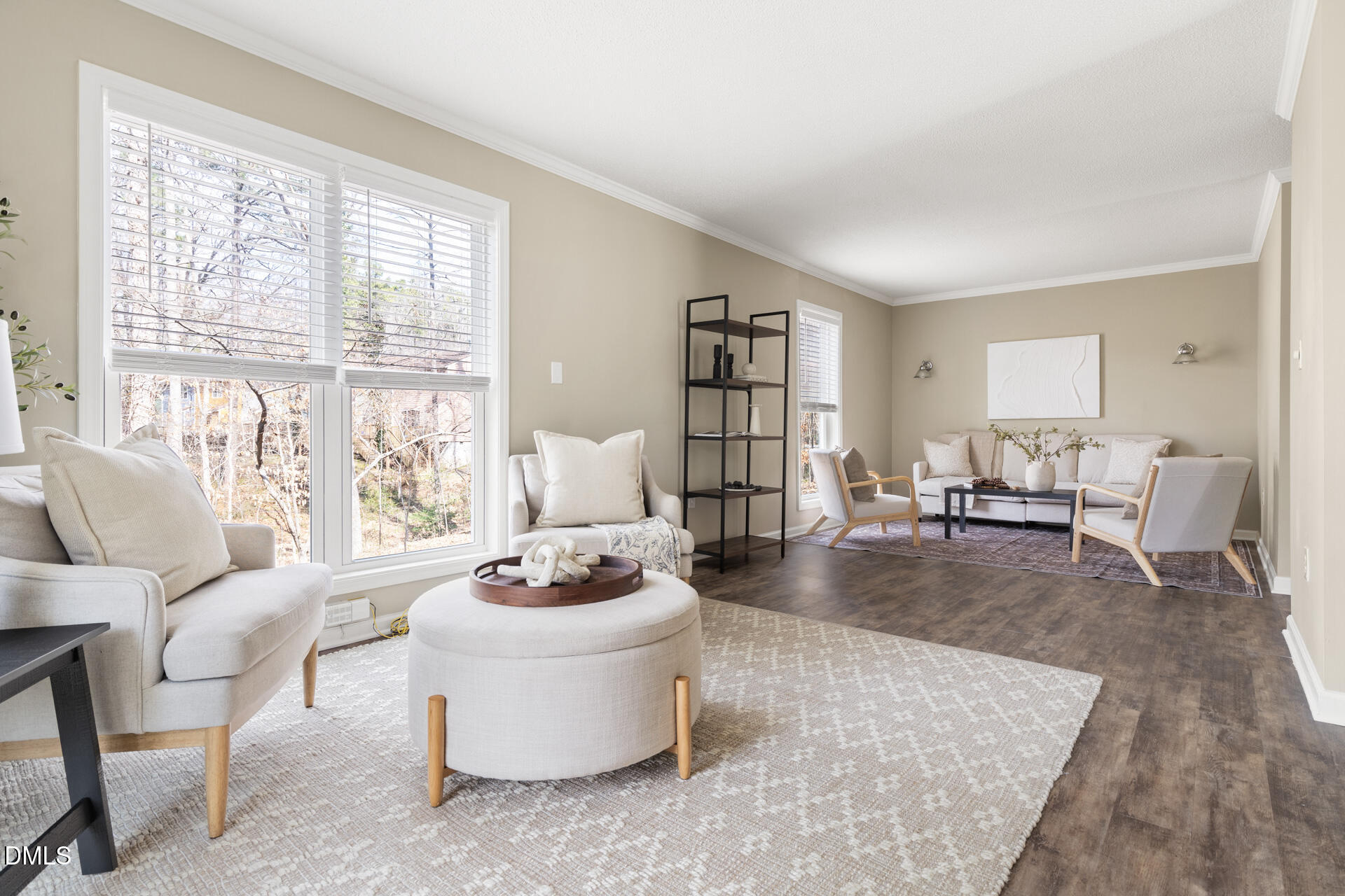 1004 Cheviot Avenue Durham, NC 27707 - Photo 15 of 34 a living room with furniture and a large window