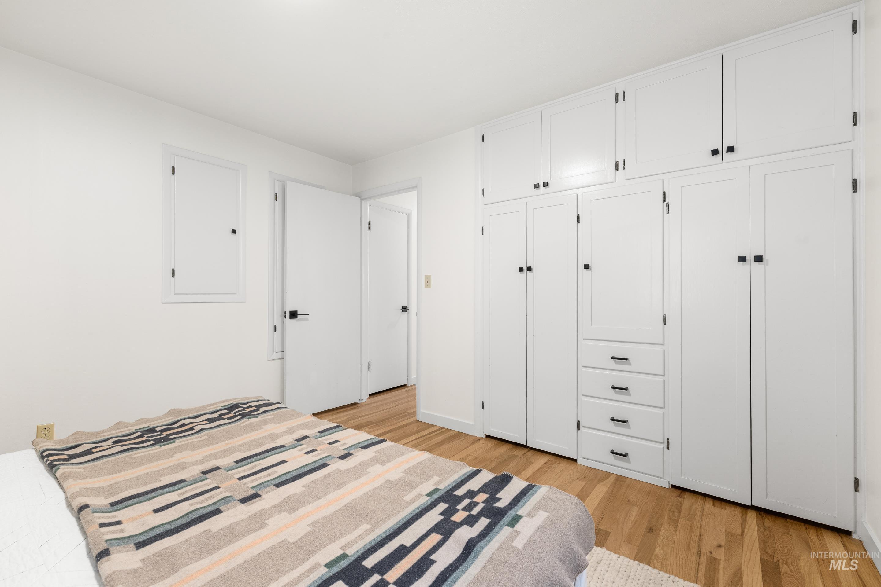1010 Forrest Street Boise, ID 83705 - Photo 20 of 50 Bedroom featuring light wood-style flooring and a closet