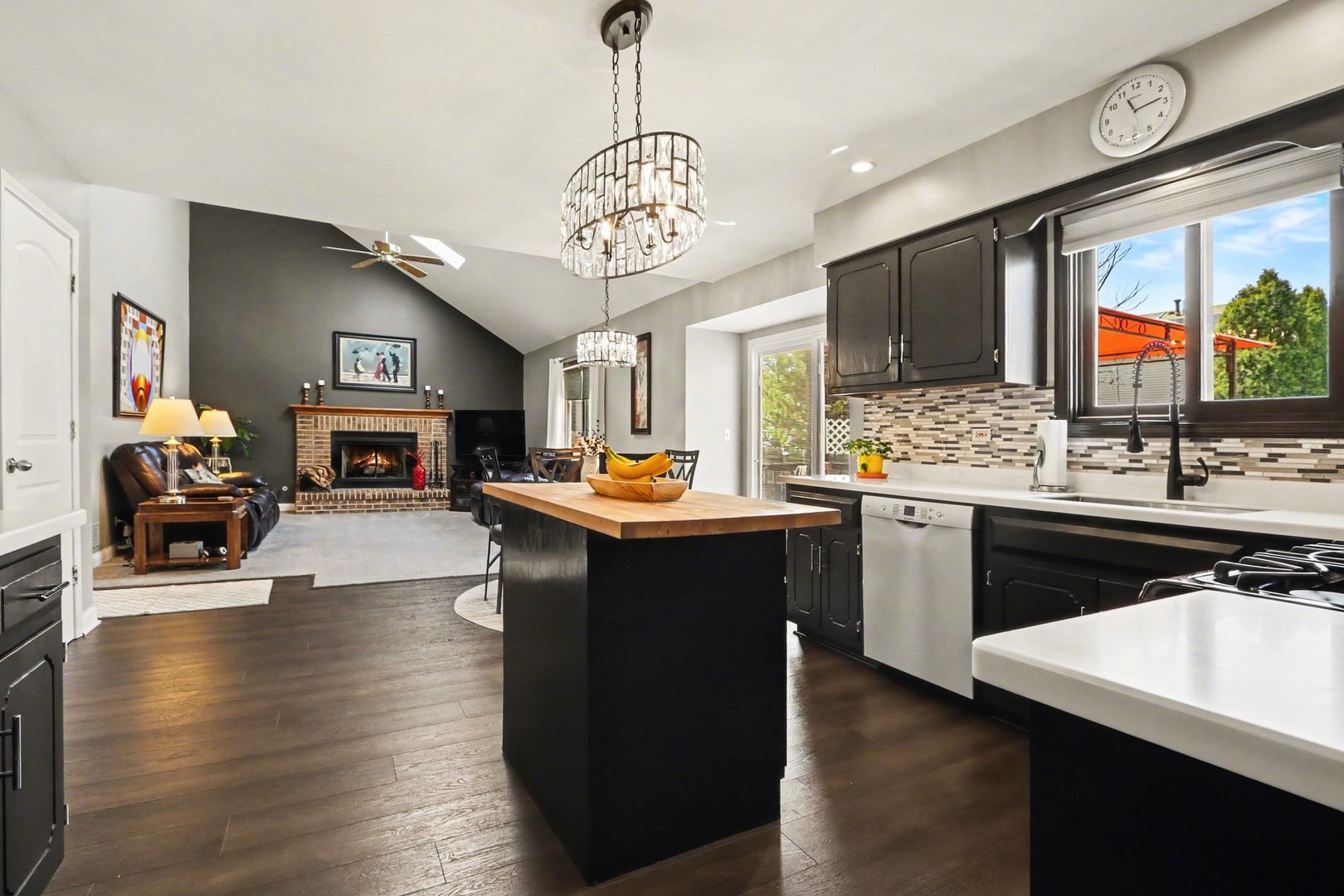 237 Homewood Drive Bolingbrook, IL 60440 - Photo 11 of 37 a kitchen with a sink stove and cabinets