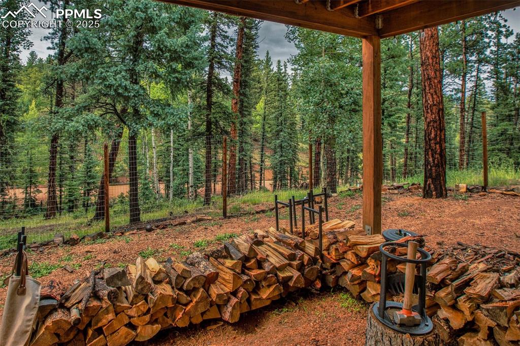 277 Aspen Circle Divide, CO 80814 - Photo 36 of 45 a view of an outdoor space with seating area