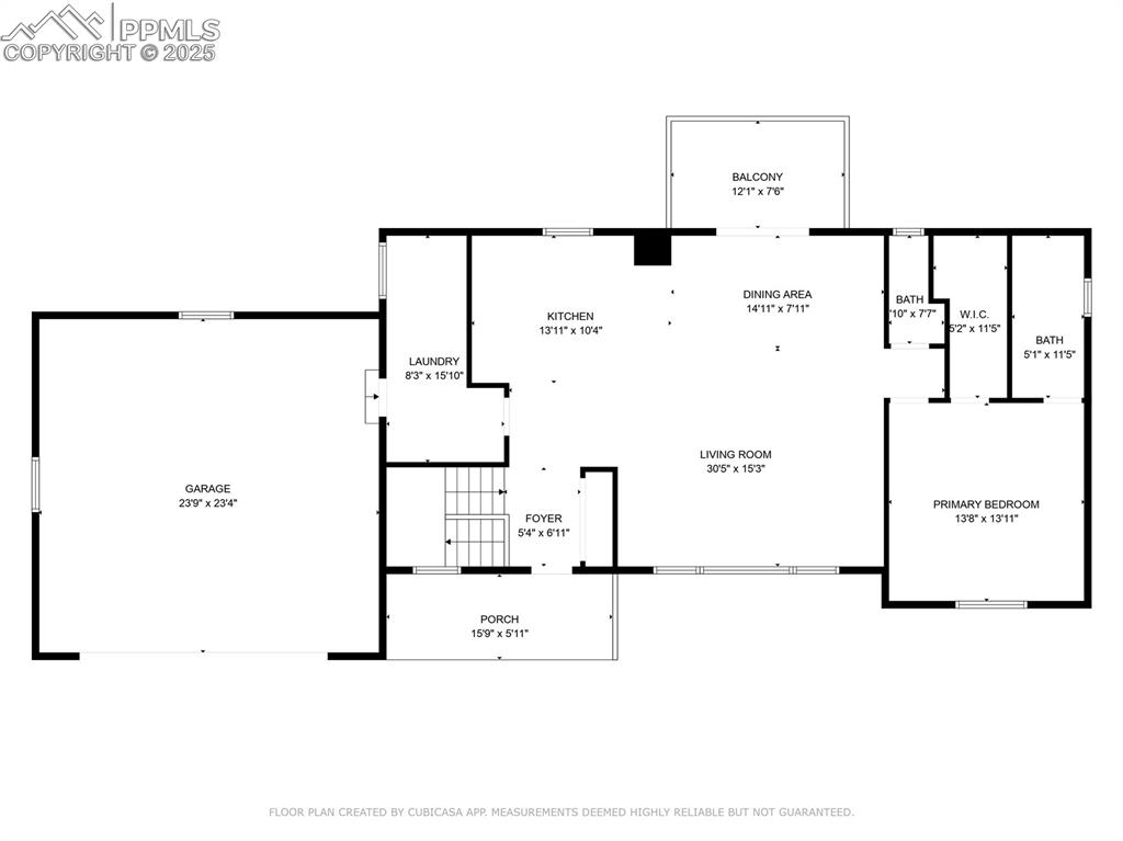 277 Aspen Circle Divide, CO 80814 - Photo 44 of 45 a picture of a room with a white wall and a refrigerator