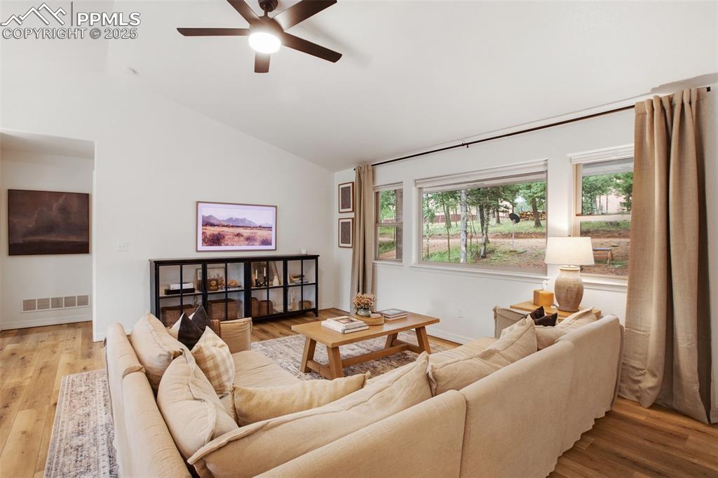 277 Aspen Circle Divide, CO 80814 - Photo 5 of 45 a living room with furniture and a window
