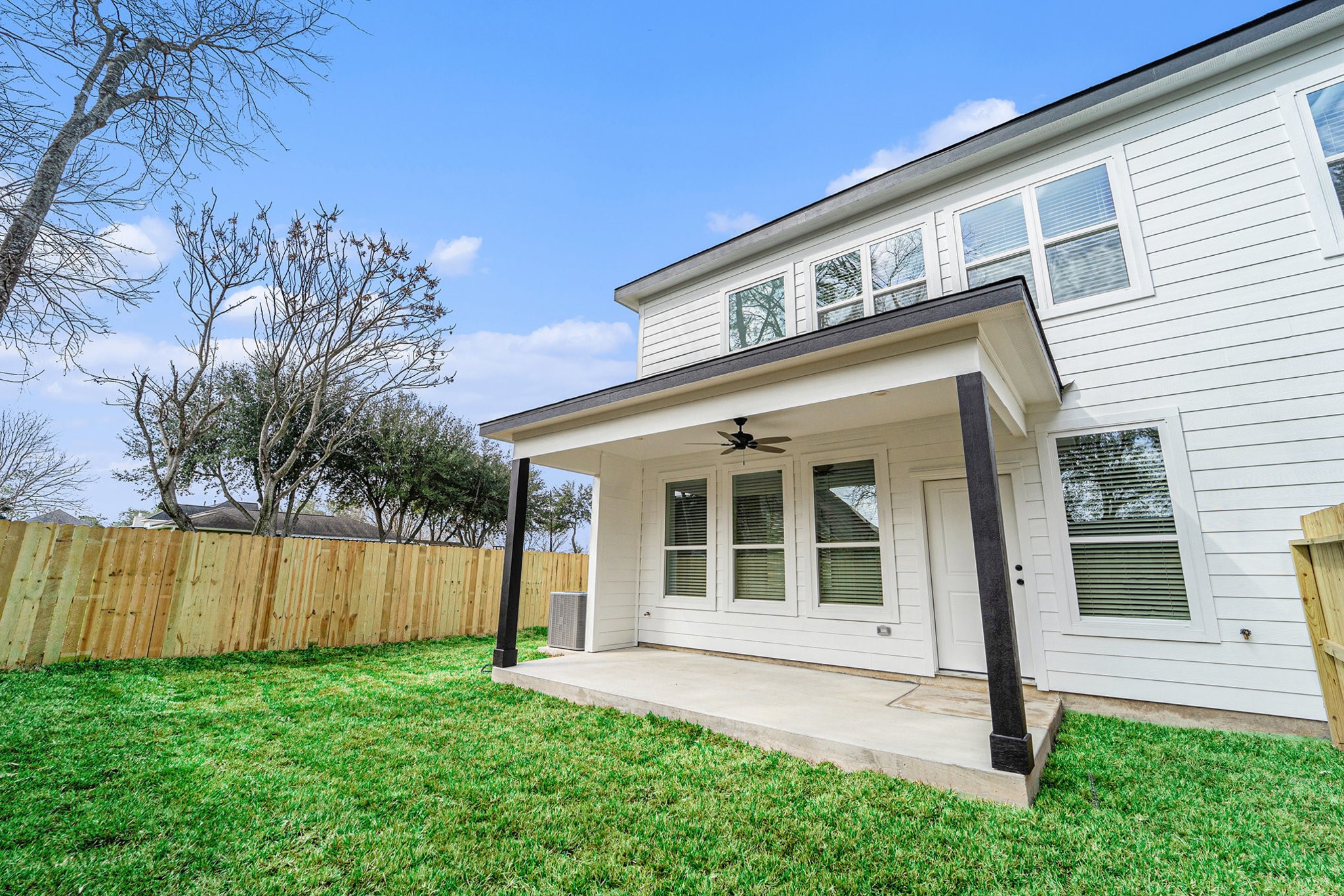6425 Anderson Road, Unit B Houston, TX 77085 - Photo 34 of 36 a view of a house with a yard