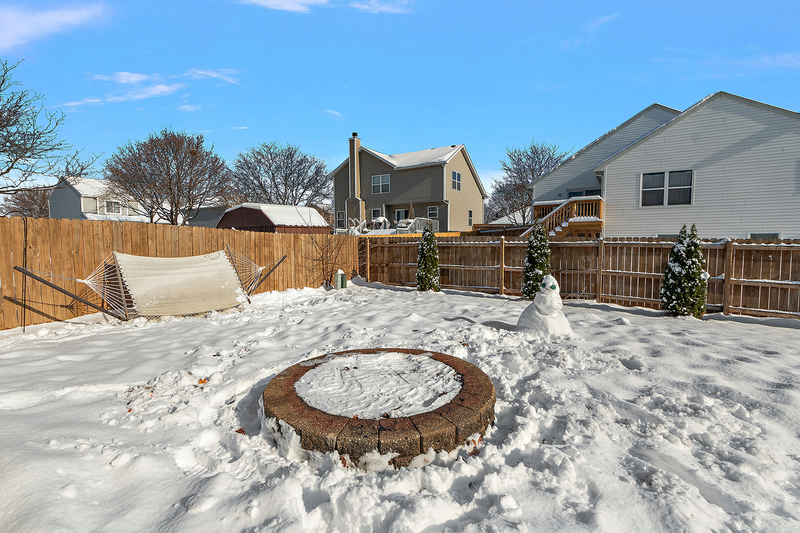 420 Wilshire Lane Bolingbrook, IL 60440 - Photo 30 of 41 a view of a house with a snow