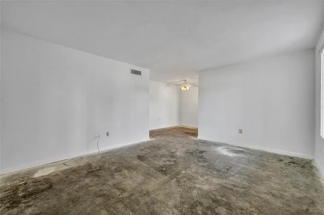 a view of empty room