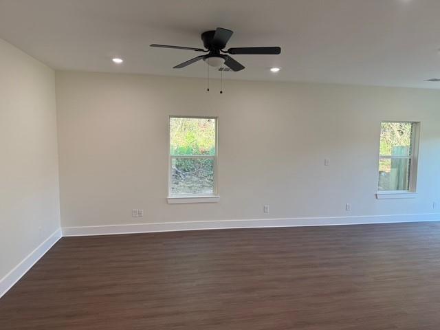 313 Garland Street Bells, TX 75414 - Photo 5 of 15 a view of an empty room with a window