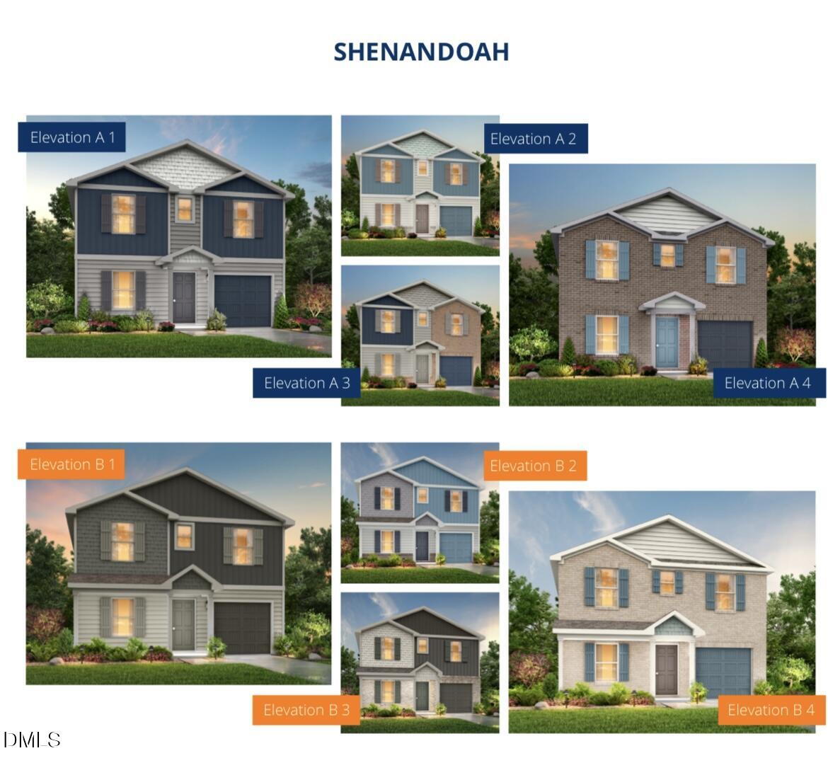 191 Lillian Court Roxboro, NC 27573 - Photo 4 of 6 Shenandoah Elevations