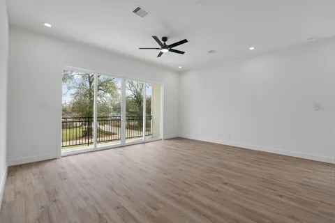 wooden floor in an empty room