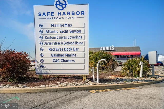 a sign on the side of a building