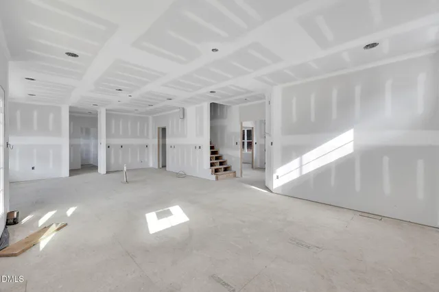 a view of empty room