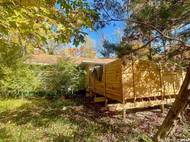 a view of outdoor space and yard
