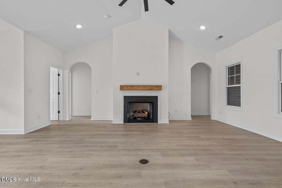 Tbd Doubs Chapel Road Carthage, NC 28327 - Photo 10 of 38 a view of an empty room with a fireplace