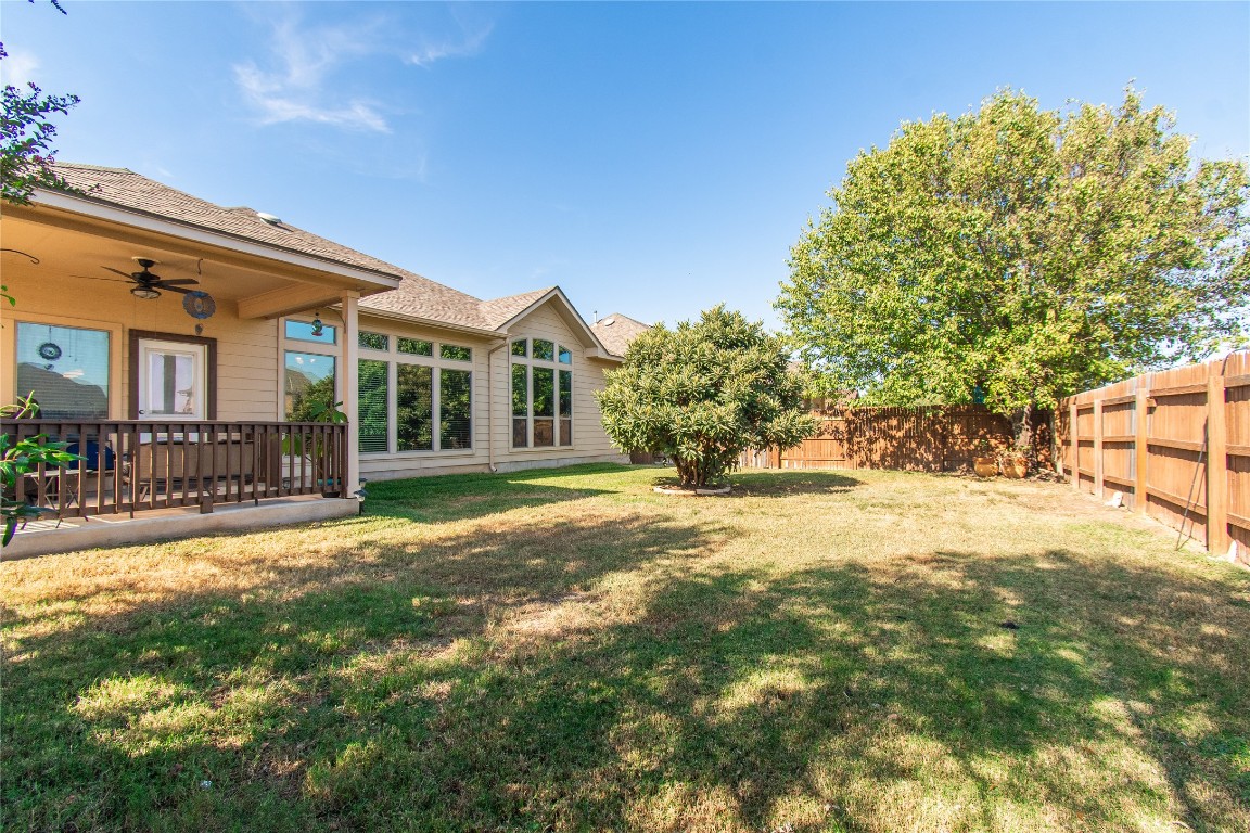947 Madrone Drive Georgetown, TX 78628 - Photo 32 of 32 a view of a house with a yard