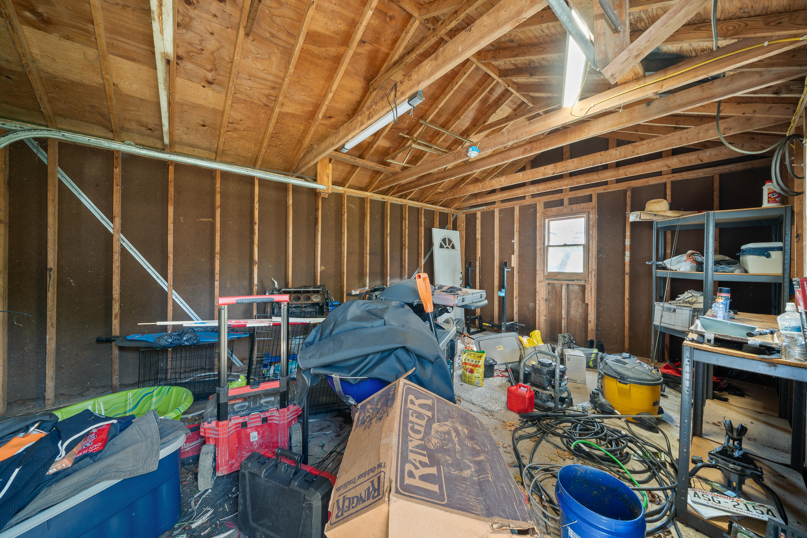 N6566 Elder Road Richmond, WI 53115 - Photo 5 of 30 Garage interior
