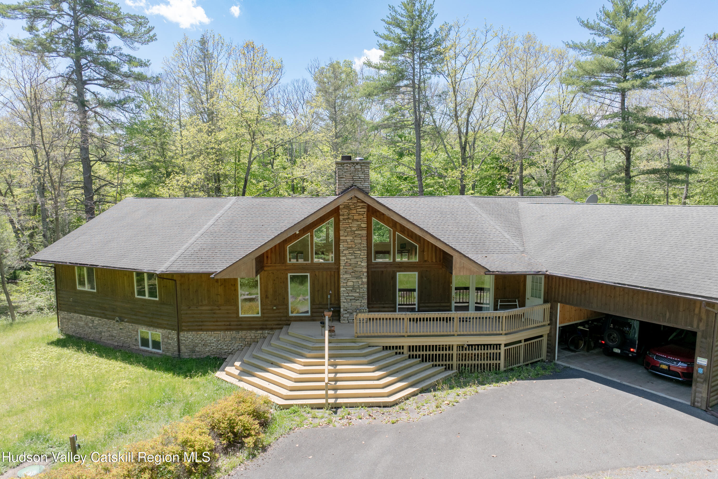 537 Mossy Hill Road Catskill, NY 12414 - Photo 93 of 105 a house with trees in the background