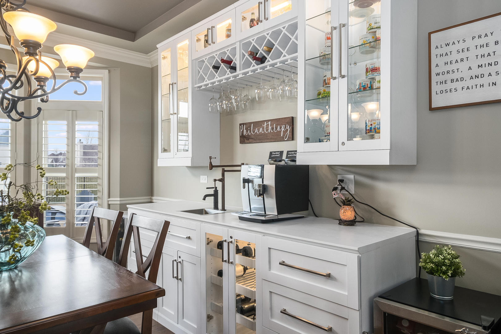 13130 Sunderlin Road Plainfield, IL 60585 - Photo 9 of 33 view of a dining room with furniture and window