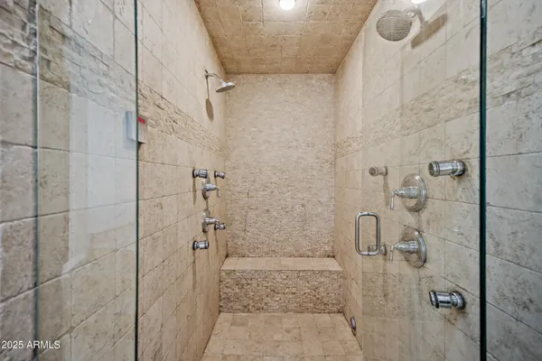 a view of a kitchen area with furniture and flat screen tv