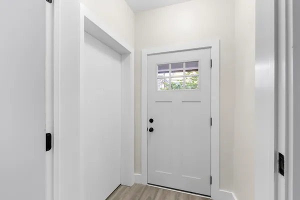 a view of room with window