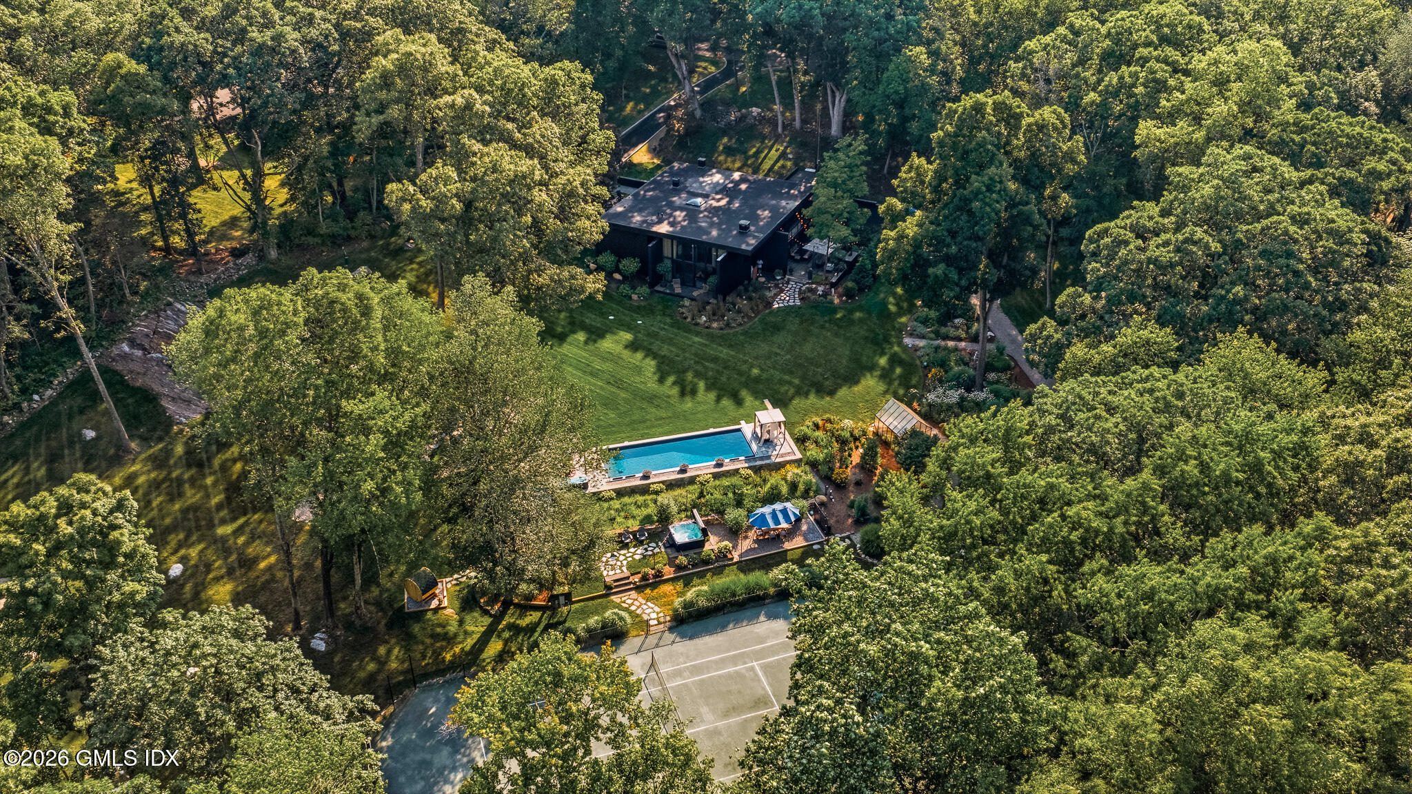 17 Pine Ridge Road Woodbridge, CT 06525 - Photo 6 of 68 1.47 Drone Exterior - Copy 2