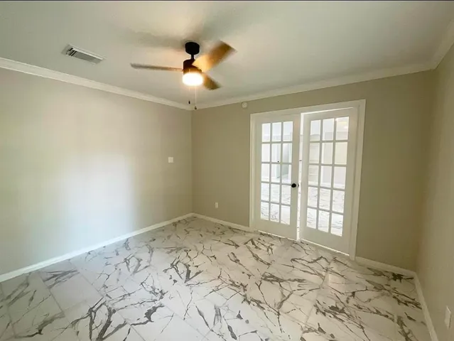 a view of empty room