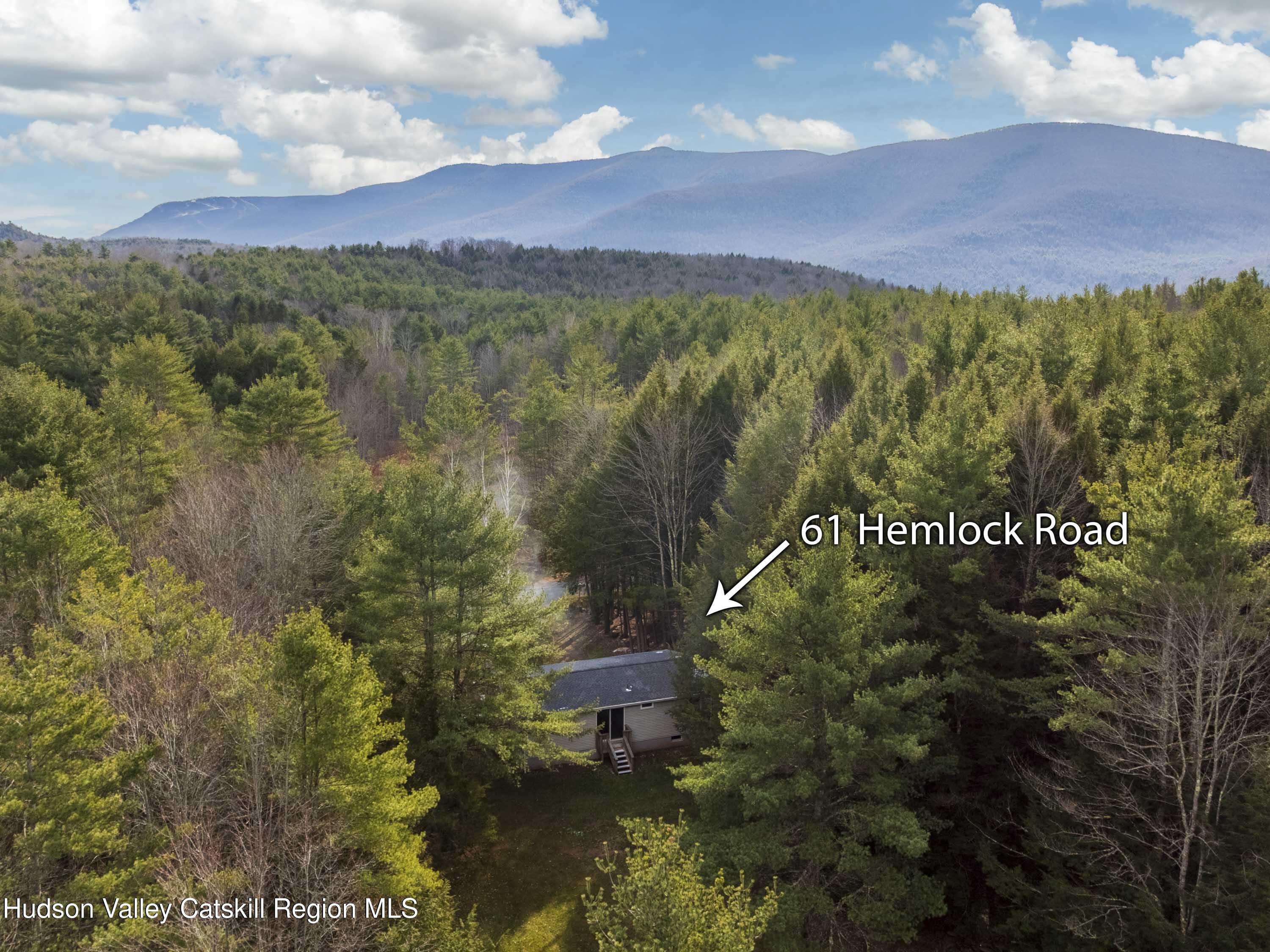 61 Hemlock Road Jewett, NY 12444 - Photo 4 of 45 a view of a lake with a mountain