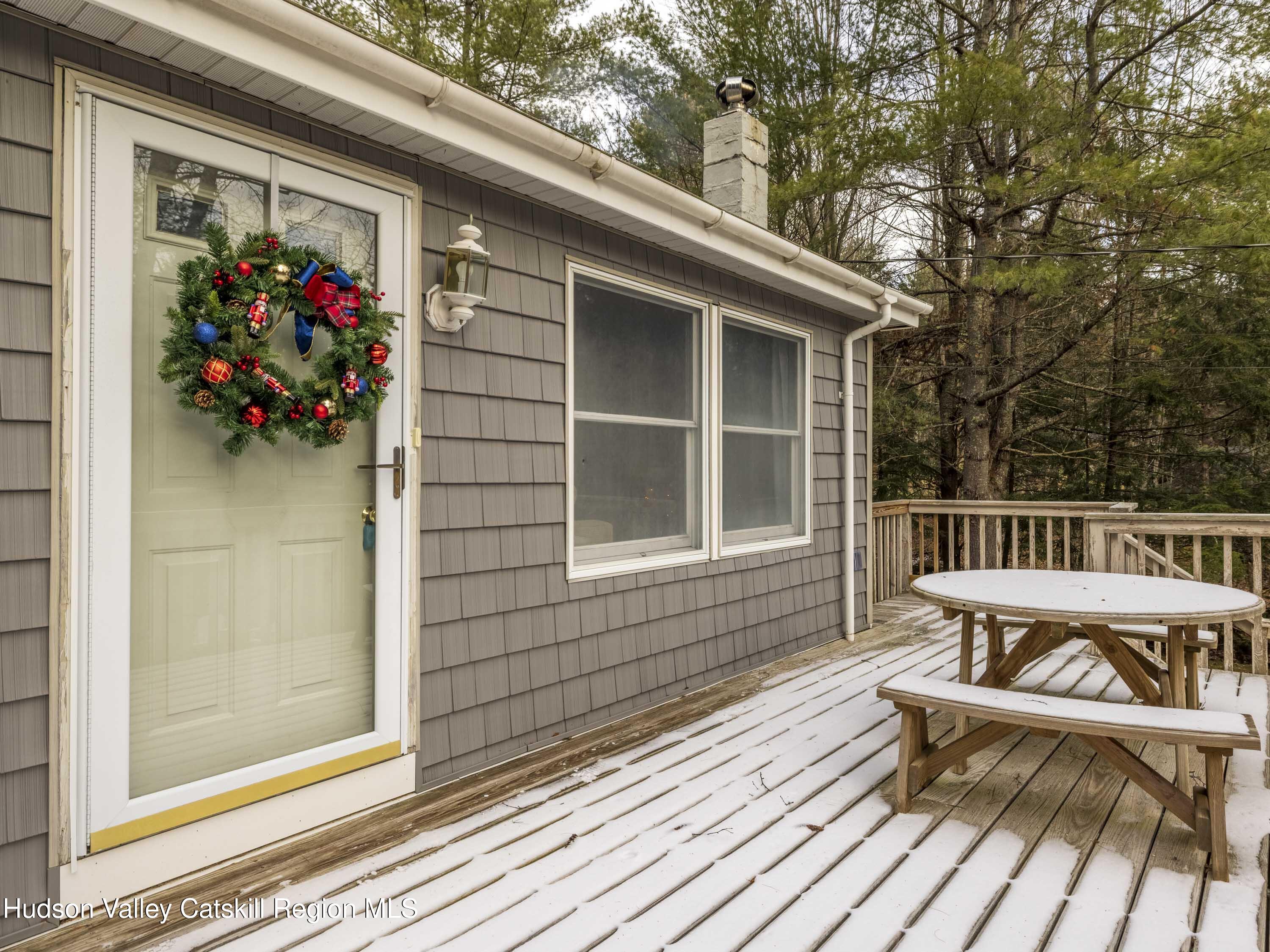 61 Hemlock Road Jewett, NY 12444 - Photo 5 of 45 a view of deck with a patio