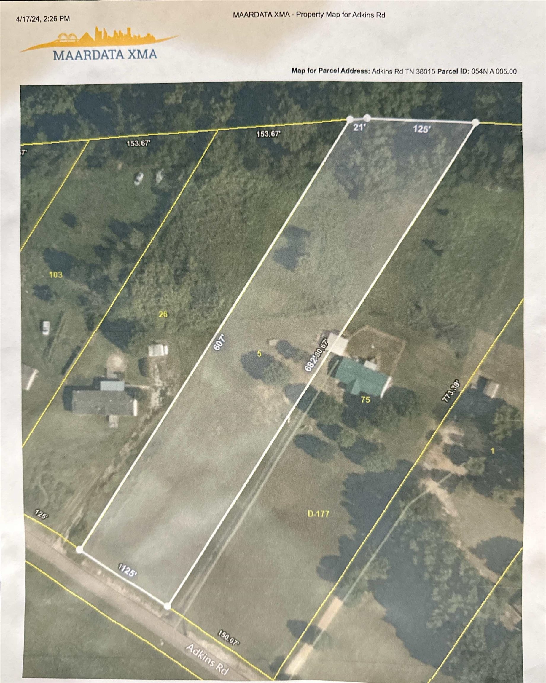 Lot 5 Adkins Road Burlison, TN 38015 - Photo 8 of 8 Gallery Image 8