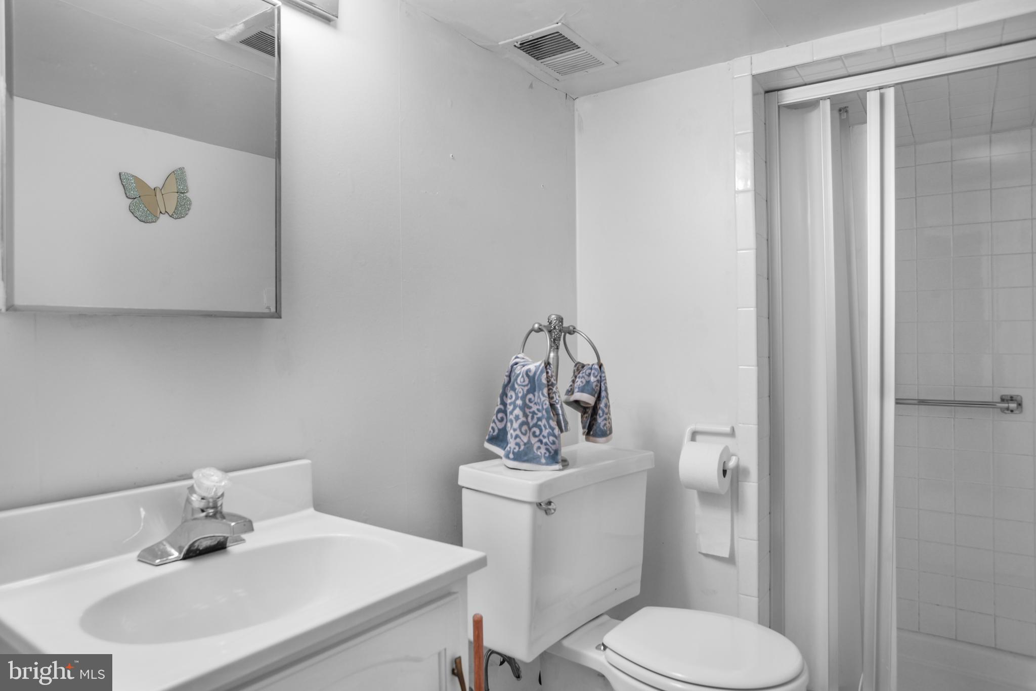 8239 Brattle Road Pikesville, MD 21208 - Photo 23 of 27 Full bathroom #3 on first basement level