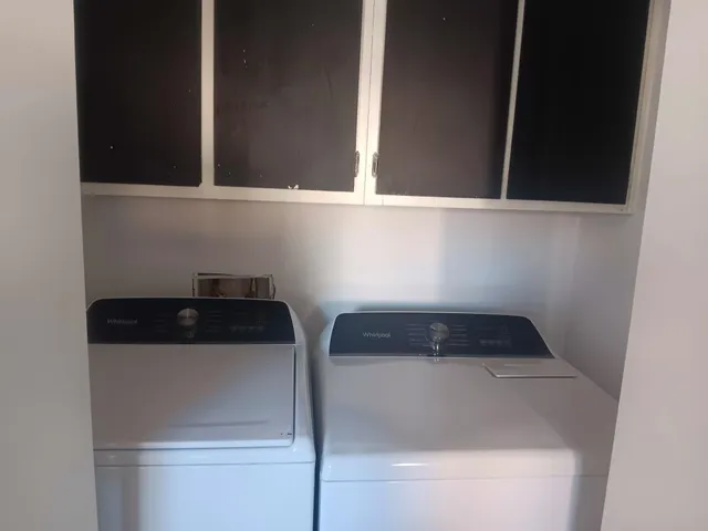 a view of closet area