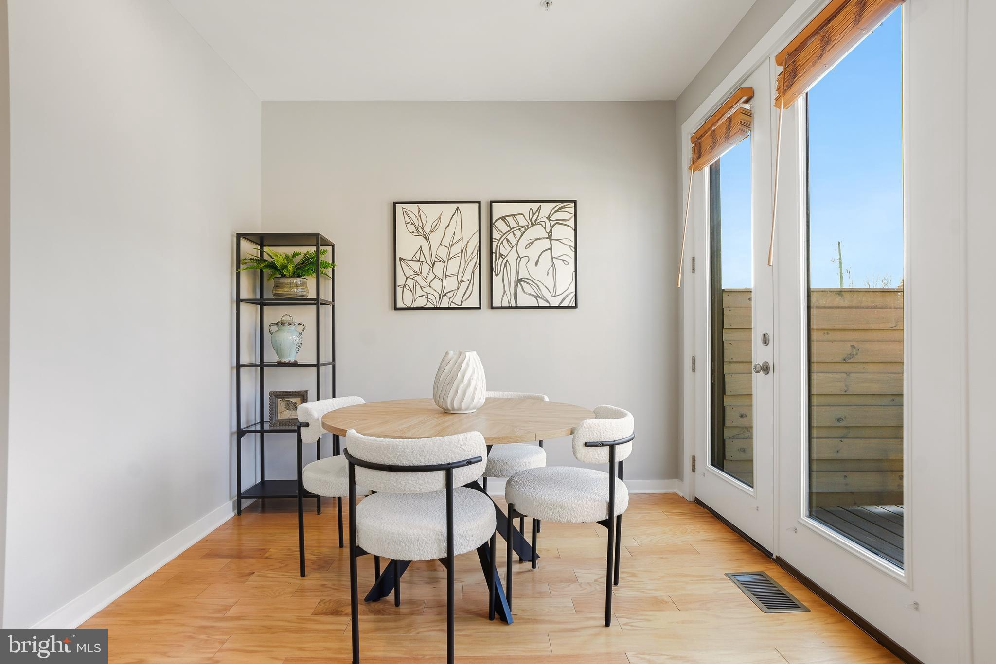 8012 Grove Street Silver Spring, MD 20910 - Photo 15 of 38 Dining Area with Access to the Balcony