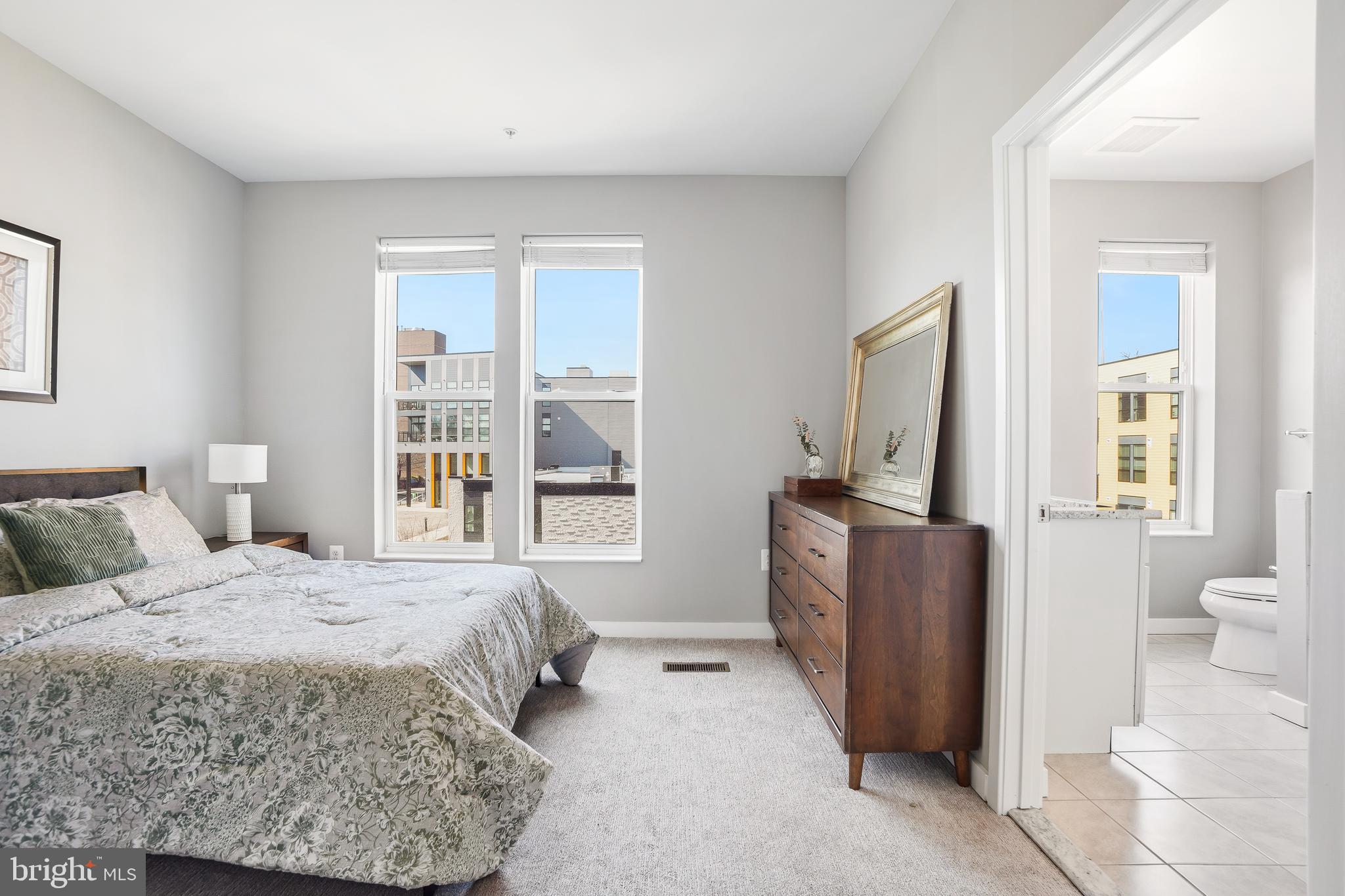 8012 Grove Street Silver Spring, MD 20910 - Photo 19 of 38 Primary Bedroom Suite Flooded with Light