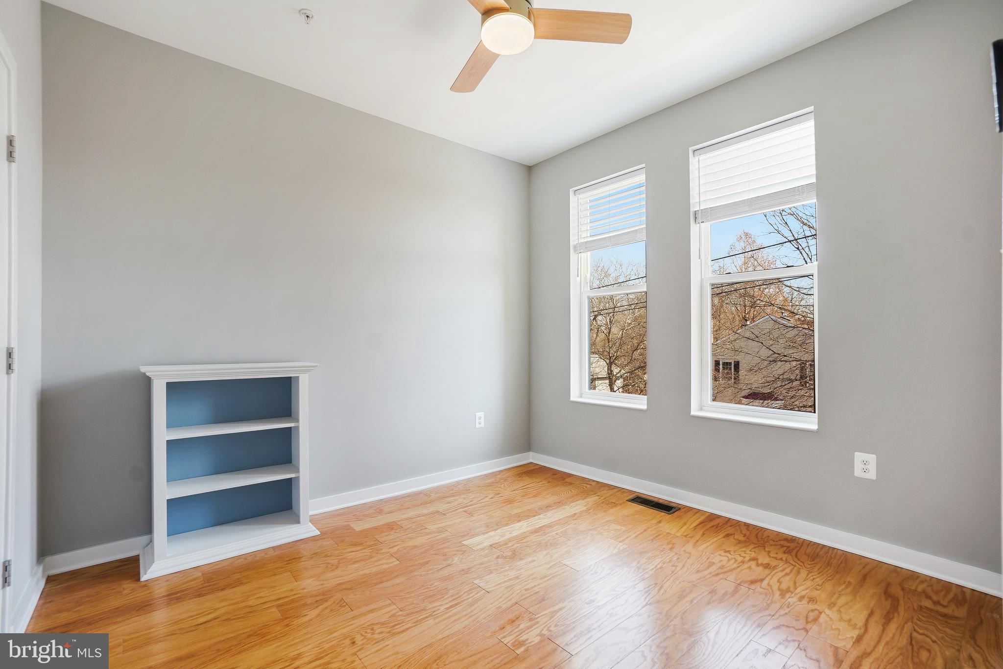 8012 Grove Street Silver Spring, MD 20910 - Photo 26 of 38 Third Bedroom with a Ceiling Fan