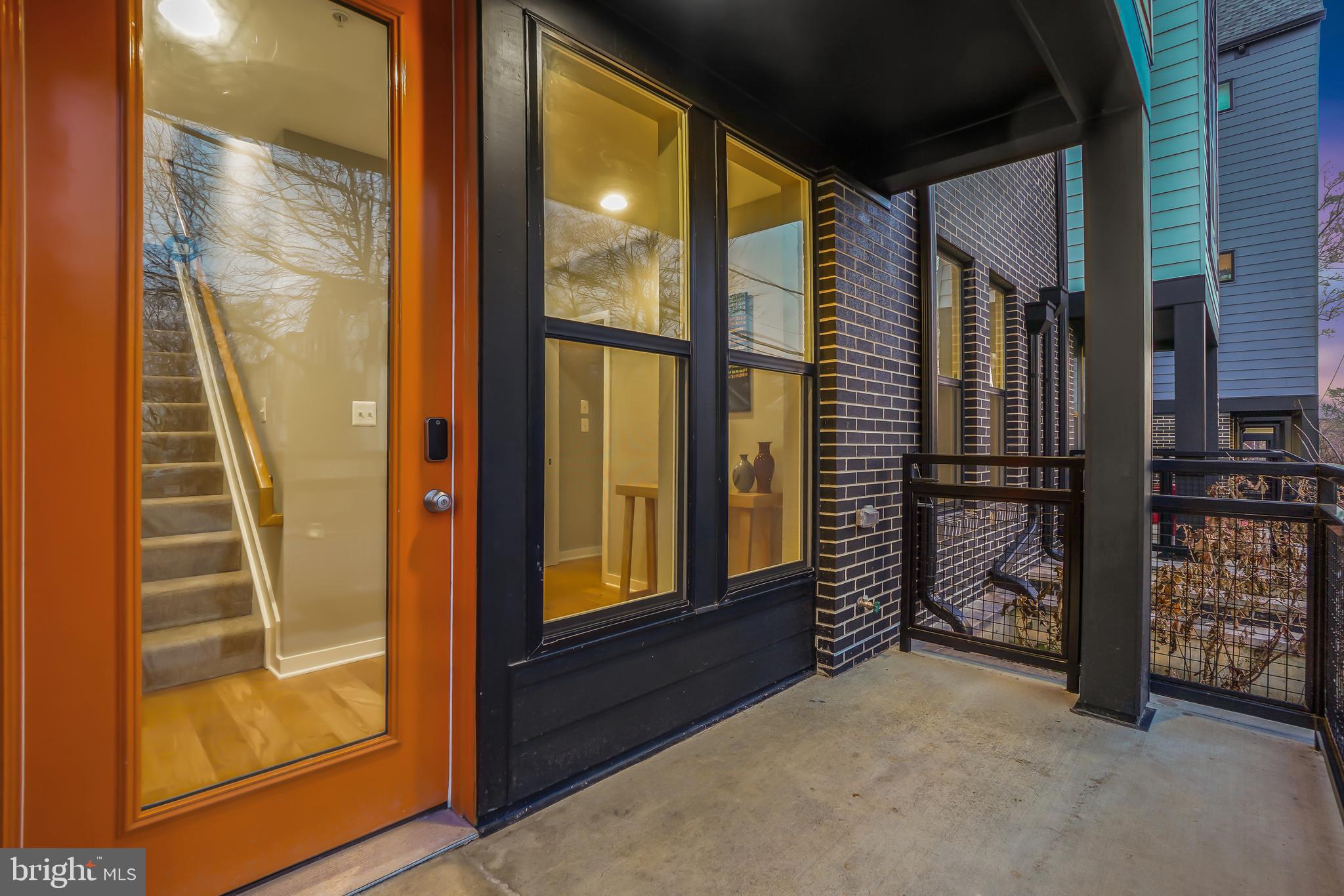 8012 Grove Street Silver Spring, MD 20910 - Photo 32 of 38 Front Porch at Dusk
