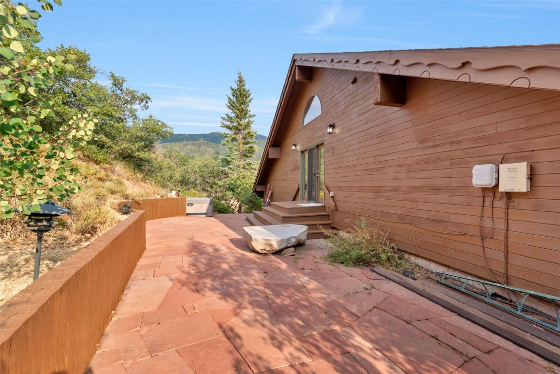2300 Glacier Ridge Steamboat Springs, CO 80487 - Photo 32 of 50 a view of a back yard of the building