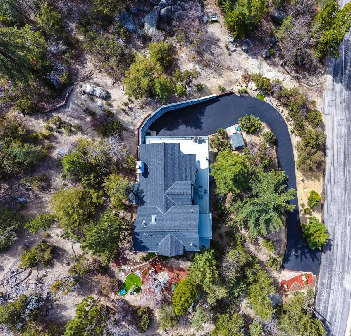 25126 Cougar Road Idyllwild, CA 92549 - Photo 63 of 63 Aerial view of property!