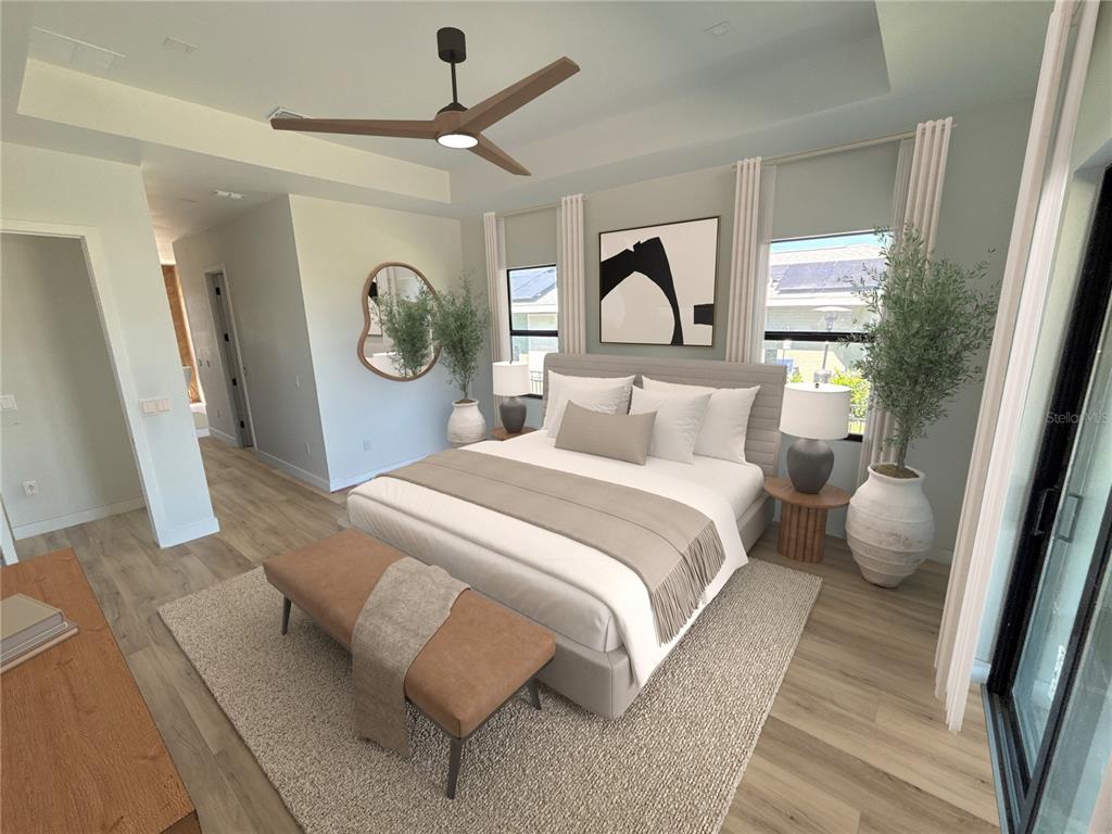 215 Bunker Road Rotonda West, FL 33947 - Photo 29 of 46 a bedroom with a bed and a window