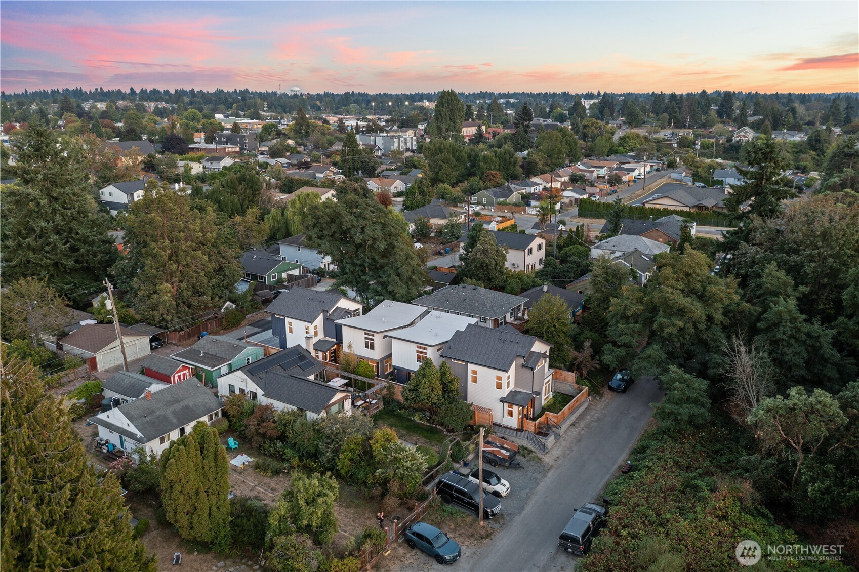 9230 22nd Avenue Southwest Seattle, WA 98106 - Photo 26 of 26 an aerial view of a house with a garden