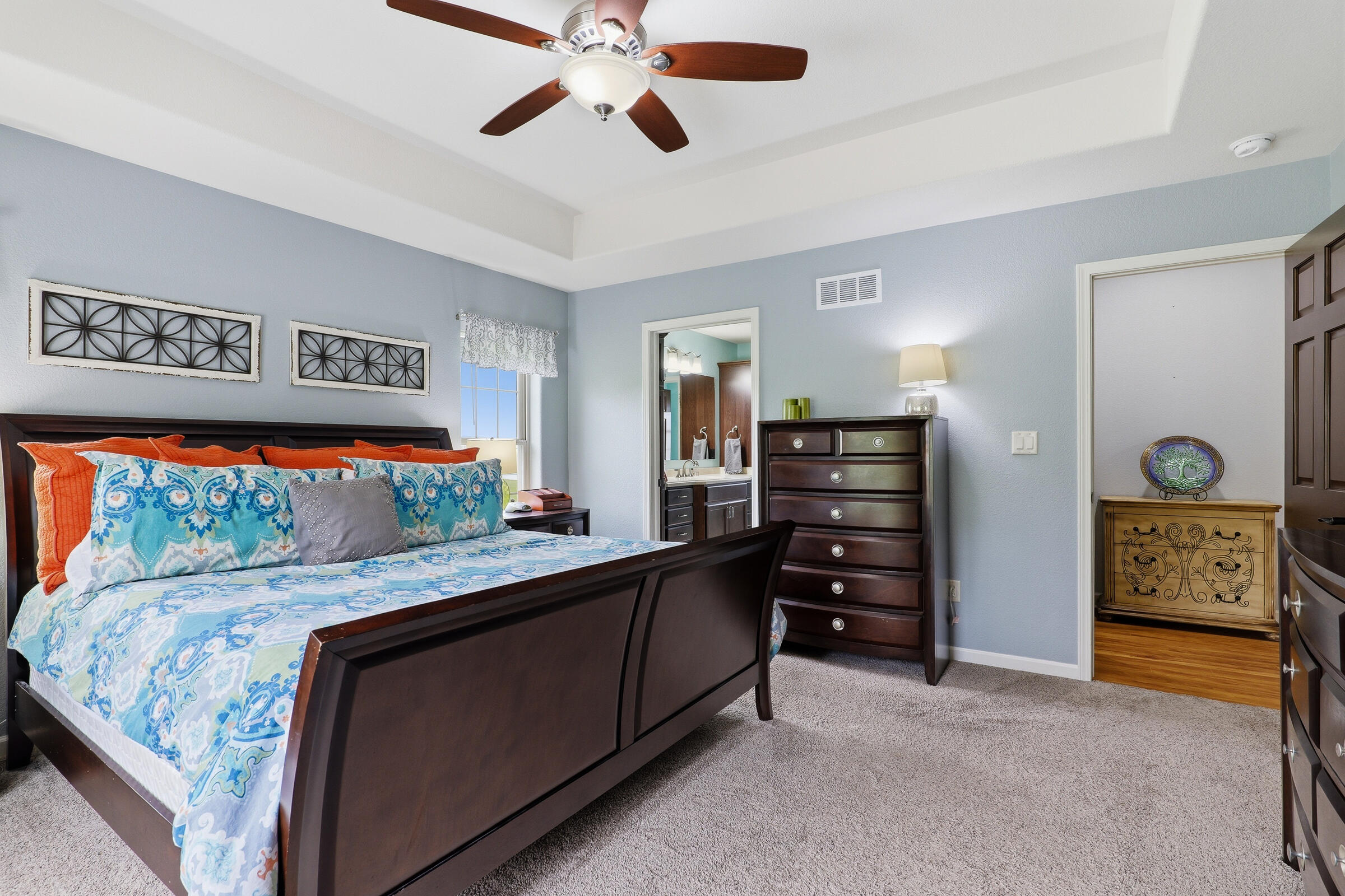 718 Meadow Ridge Lane Plymouth, WI 53073 - Photo 6 of 44 Primary Bedroom to En Suite & Closet