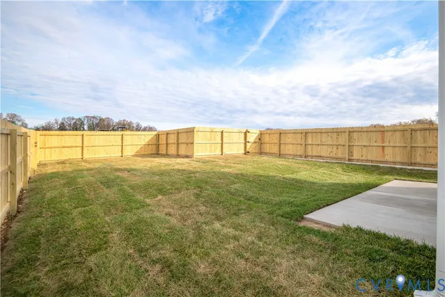 a view of an outdoor space and deck