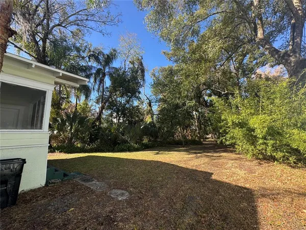 a view of outdoor space with trees