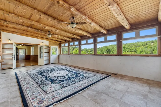 a view of an entrance of the house