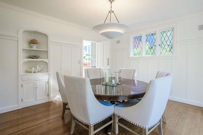 236 Clark Drive San Mateo, CA 94402 - Photo 15 of 58 a view of a dining room with furniture and wooden floor