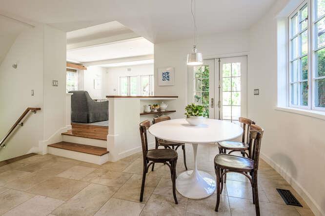 236 Clark Drive San Mateo, CA 94402 - Photo 26 of 58 a view of a dining room with furniture and wooden floor
