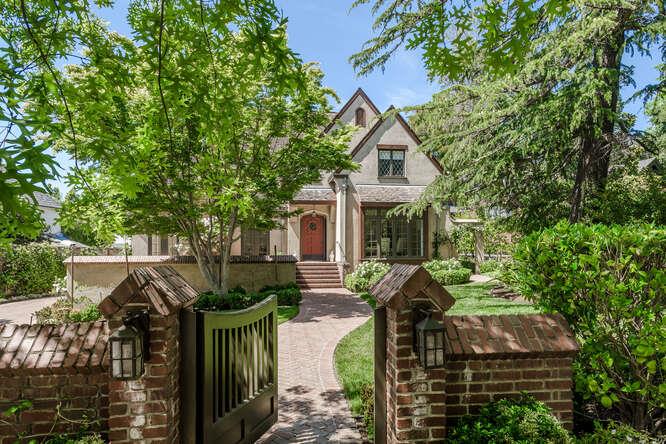 236 Clark Drive San Mateo, CA 94402 - Photo 3 of 58 a front view of a house with a yard