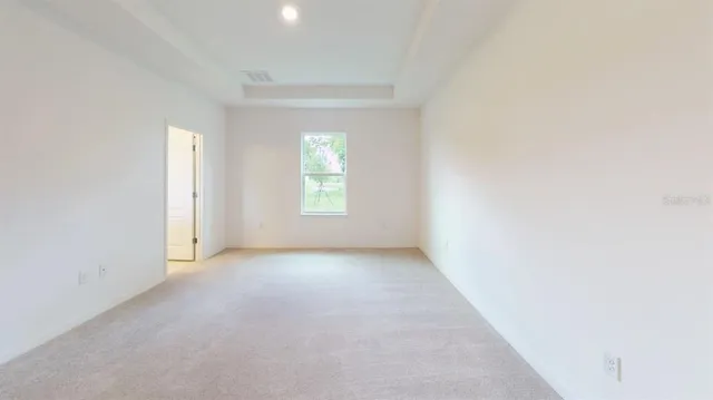 a view of a small room