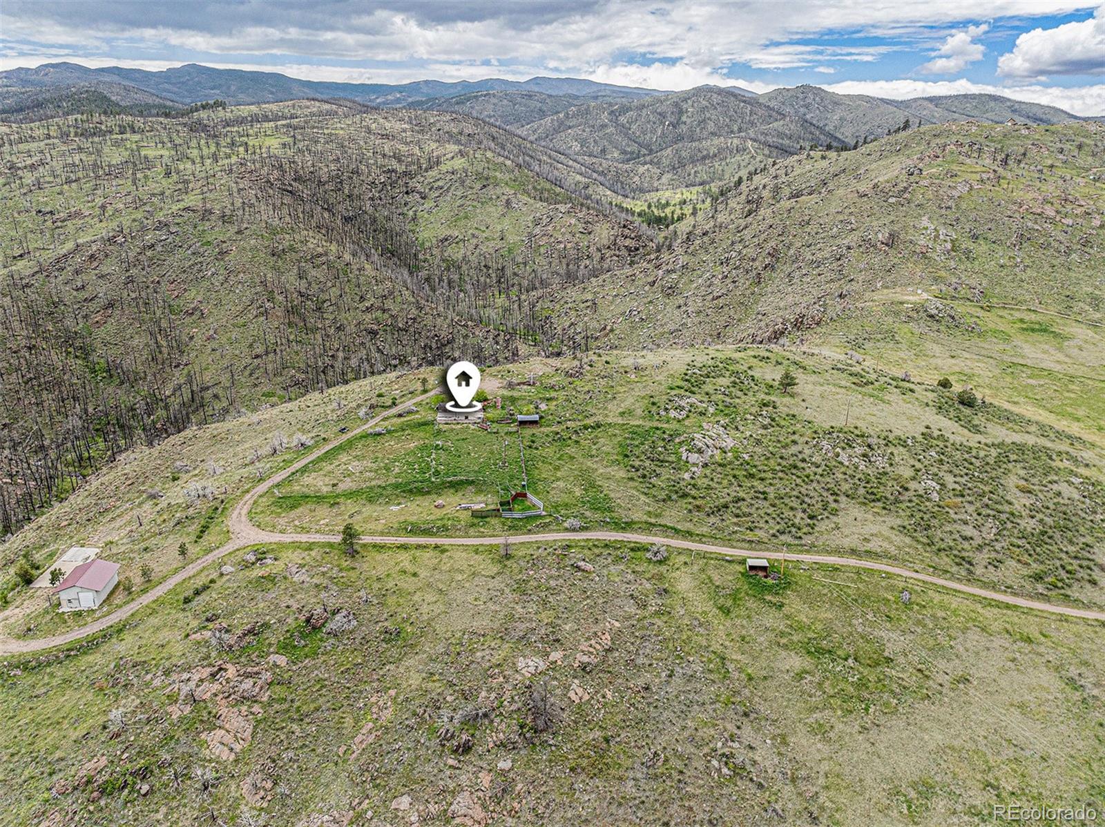 439 Redtail Ridge Way Bellvue, CO 80512 - Photo 18 of 20 a view of outdoor space and mountain view