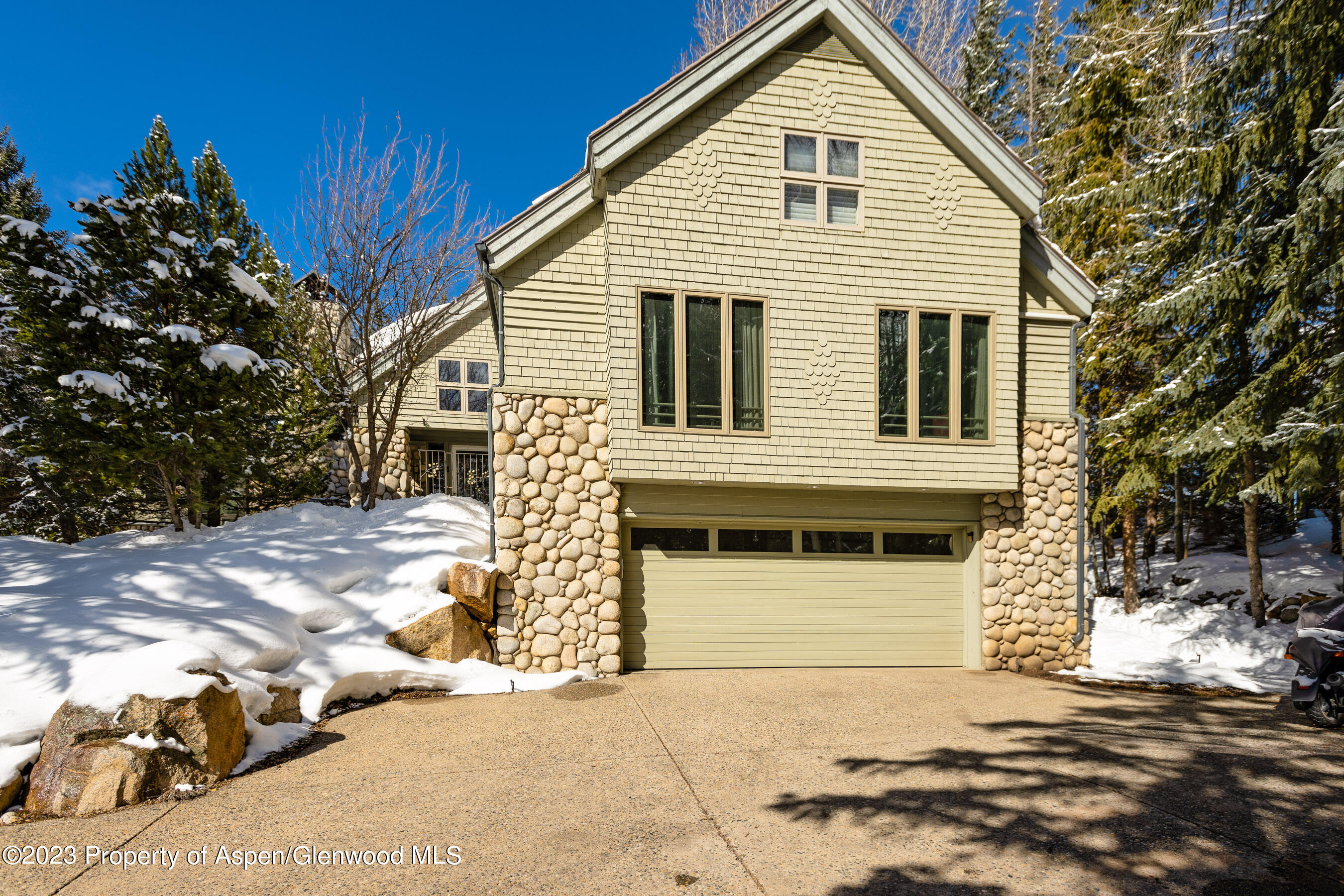 1402 Crystal Lake Road Aspen, CO 81611 - Photo 21 of 22 a view of a house with a yard