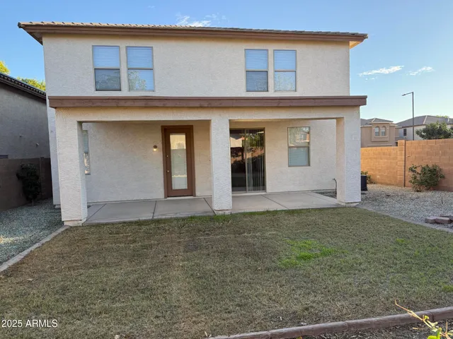 a view of a house with a tub